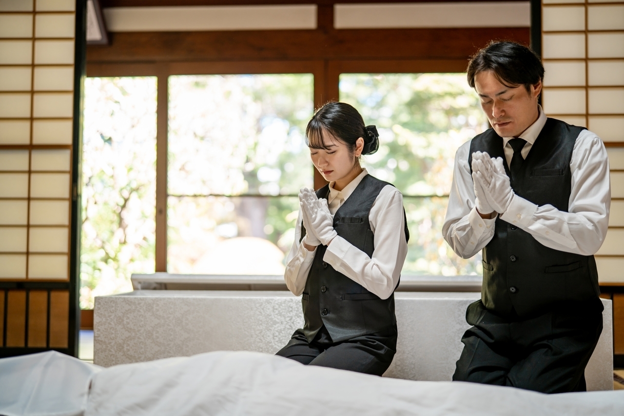 故人様のご納棺